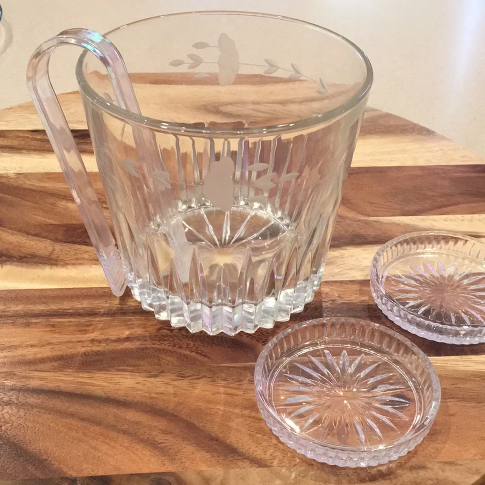 Princess House | Vintage Heritage Crystal Ice Bucket Set